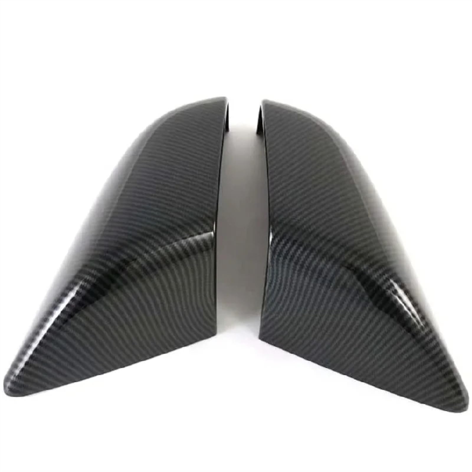 Tür Rückspiegel Kappe Auto-Rückspiegel-Abdeckung Seitentür-Außenspiegel-Abdeckung Zubehör Für Tesla Für Modell S 2015 2016 2017 2018 2019 Spiegelkappen(Carbon Fiber Color) von LZBZHB