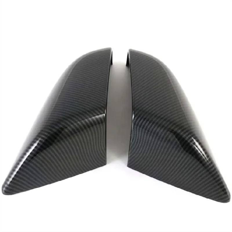 Tür Rückspiegel Kappe Auto-Rückspiegel-Abdeckung Seitentür-Außenspiegel-Abdeckung Zubehör Für Tesla Für Modell S 2015 2016 2017 2018 2019 Spiegelkappen(Carbon Fiber Color) von LZBZHB