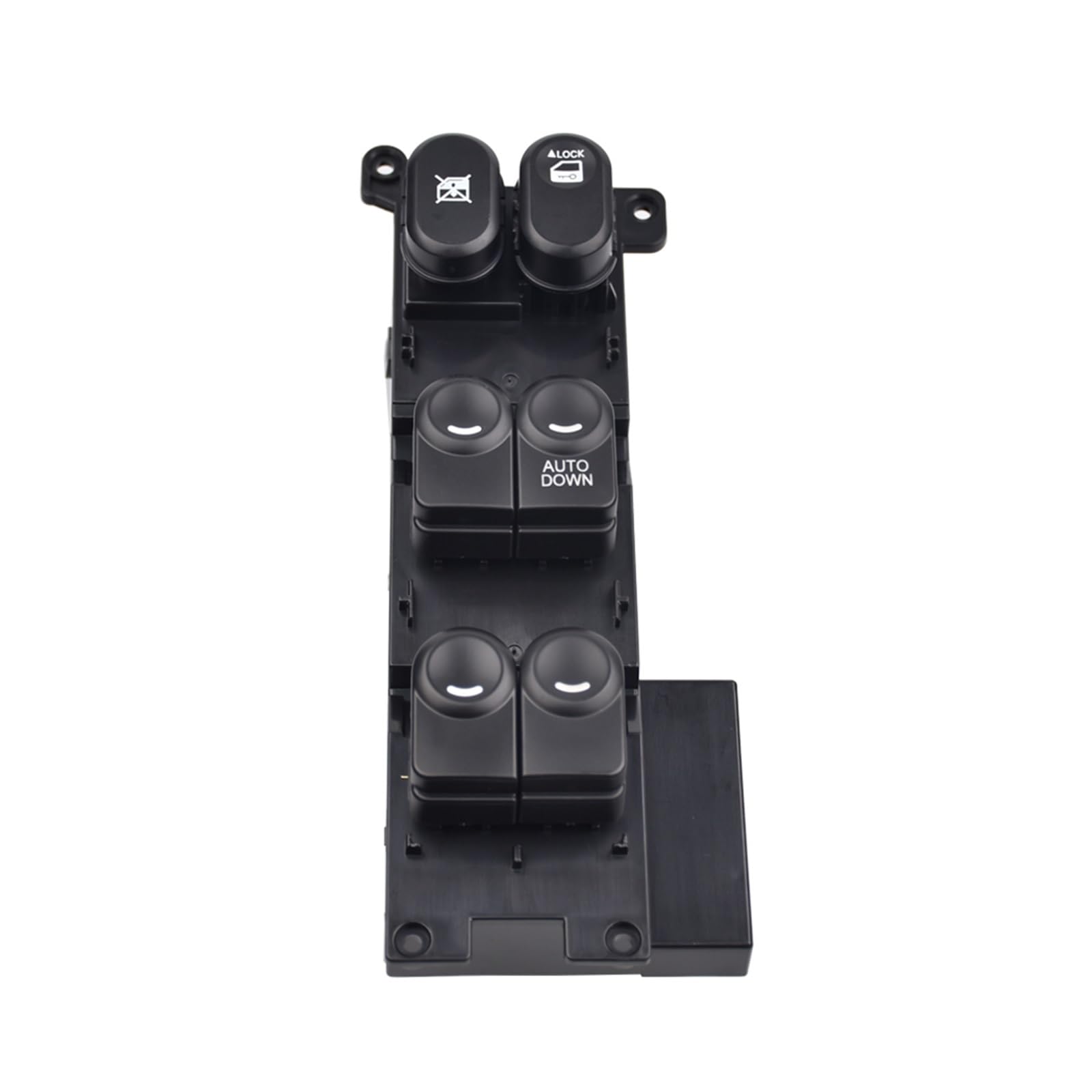 Vorne Links Schwarz Power Fensterheber Control Schalter 16Pins Für Hyundai Für I30 Für I30cw 2008 2009 2010 2011 93570-2L010 93570-2L000 Power Fenster Control Schalter(Auto Down-RHD) von LZBZHB