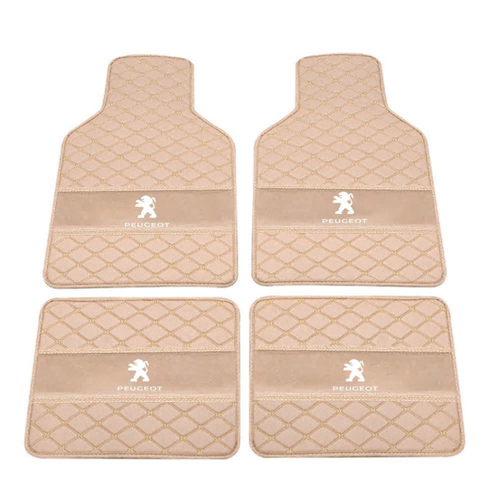 Auto Leder Fußmatten Fussmatten für Peugeot 307 CROSS/307 2004-2020 2021 2022 2023 2024 2025 Allwetter Antirutschmatte Anpassen Teppiche Fussmatten Protection Zubehör,Normal-Beigestyle Auto Leder Fußmatten Fussmatten für Peugeot 307 CROSS/307 2004-2020 2021 2022 2023 2024 2025 Allwetter Antirutschmatte Anpassen Teppiche Fussmatten Protection Zubehör,Normal-Beigestyle von LZJPL