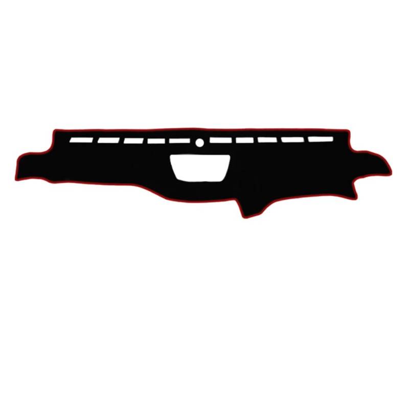 Auto Armaturenbrett Abdeckung Vermeiden, Auto Armaturenbrett Abdeckung Vermeiden Licht Pad Instrument Plattform Abdeckung Matte Teppich Zubehör, Für Jeep Wrangler 2007-2017 von LZOQOWUJ