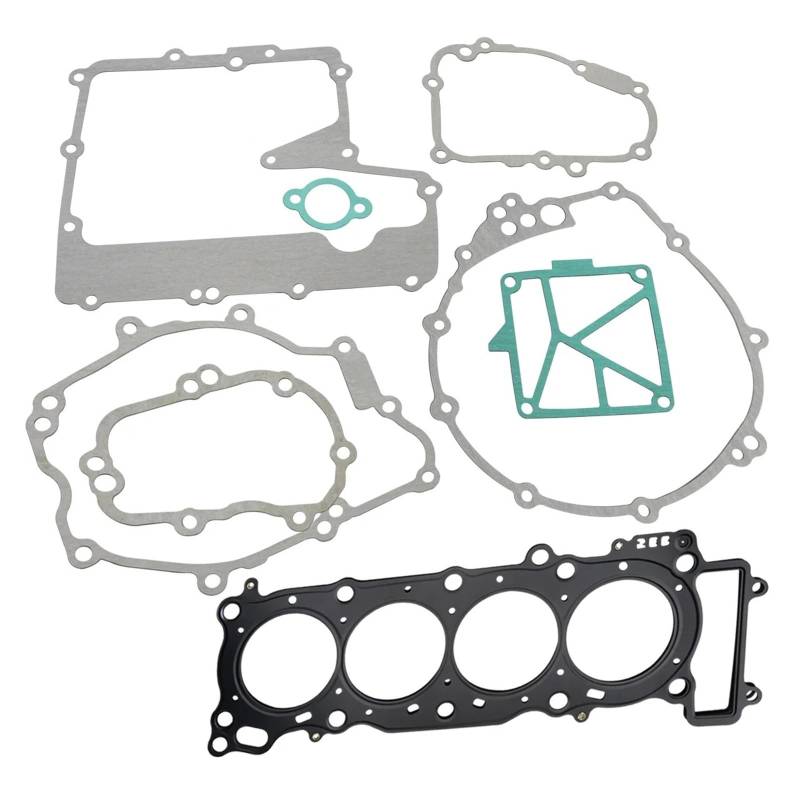 Motorrad Zylinder Motor Kurbelgehäuse Ölwanne Kupplungsdeckel Dichtungssätze for R6 YZFR6 YZF-R6 03-05 YZF-R6S 2006-2009 von LZOQOWUJ