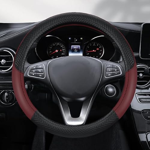 Lenkradbezug, für Ford Escort 2021- Universal Sommer Winter Mode Anti Rutsch Auto Innenraum-38cm,C Lenkradbezug, für Ford Escort 2021- Universal Sommer Winter Mode Anti Rutsch Auto Innenraum-38cm,C von LZQbld