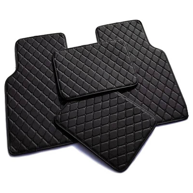 Auto Fussmatte für Lexus ISC 2009-2023, Autofussmatten Fußmatten Auto Leder wasserdichte Auto Matten Antirutschmatte Auto Zubehör,Black von LZWLZW