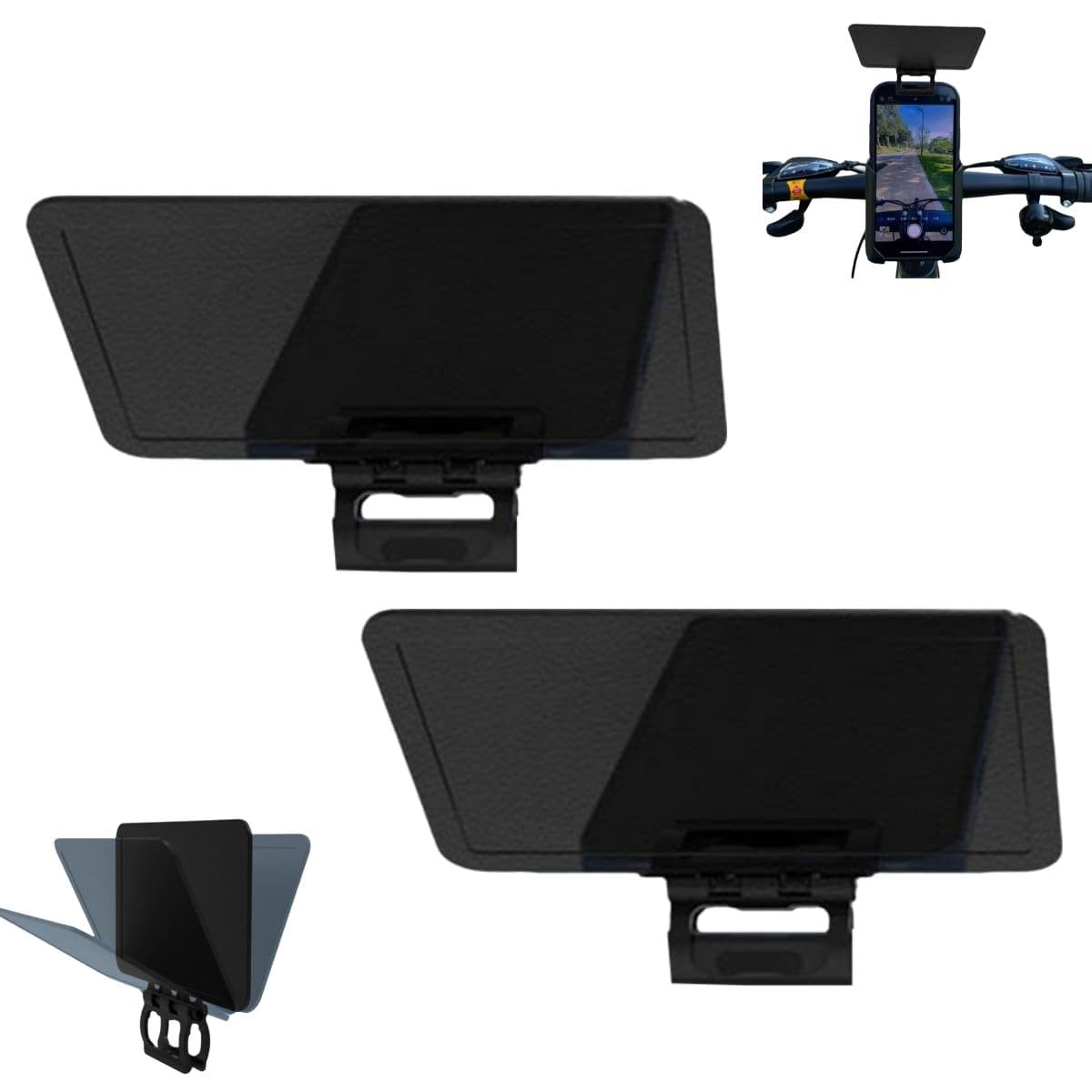 Faltbares Handy-Visier, schwarz, verschleißfest, wasserdicht, Wetterschutz, Winkel, Outdoor, verstellbare Installation, einfach für den Sommer Faltbares Handy-Visier, schwarz, verschleißfest, wasserdicht, Wetterschutz, Winkel, Outdoor, verstellbare Installation, einfach für den Sommer von LZYWOD