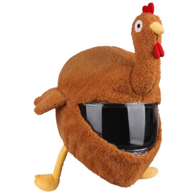 Helmschutz Kopfbedeckung Überzug Lustig Cartoon Tier Flauschig Plüsch Set Für Motorrad Fullface Case Protective Trendy Cover Cover Zubehör Helm Zubehör Zubehör Helm von LZYWOD