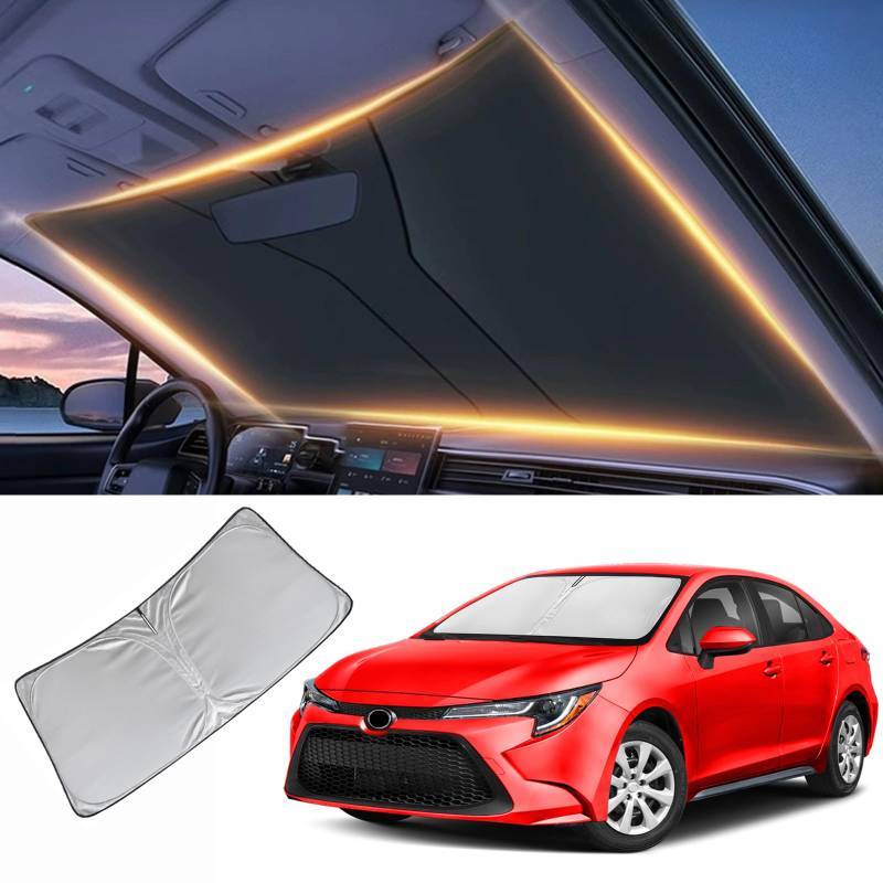 Windschutzscheiben-Sonnenschutz für Toyota Corolla Frontscheibenabdeckung für 2014–2025 Corolla Windschutzscheibe, Sonnenblende, Autozubehör von LZYYQX