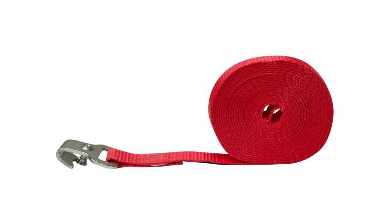 LaSi24 GmbH 1x 2tlg. Ratschenzurrgurt/Spanngurt für Stäbchenzurrschiene, 500 daN, 5 m, Polyester, Rosa, PKW, Lieferwagen von LaSi24 GmbH