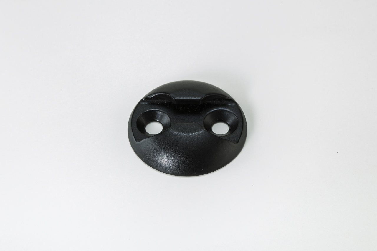 1x Alu Airlineschiene Zurrpunkt/Zurrplatte/Fitting schwarz, runde Form, 20 mm Lochdurchmesser 1x Alu Airlineschiene Zurrpunkt/Zurrplatte/Fitting schwarz, runde Form, 20 mm Lochdurchmesser von LaSi24 GmbH
