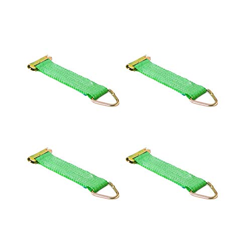 4X Adaptergurt/Spanngurt/Zurrgurt für Anker Kombi Zurrschiene, 1500 daN von LaSi24 GmbH