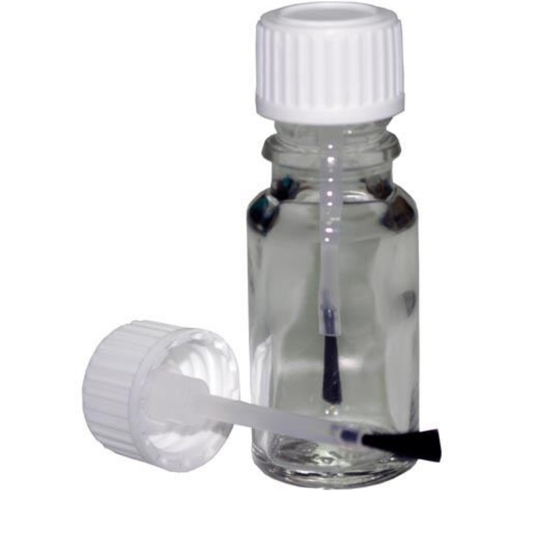 Lackierzubehör 5 Stück Glasfläschchen Pinselflasche aus Glas von Lackierzubehör
