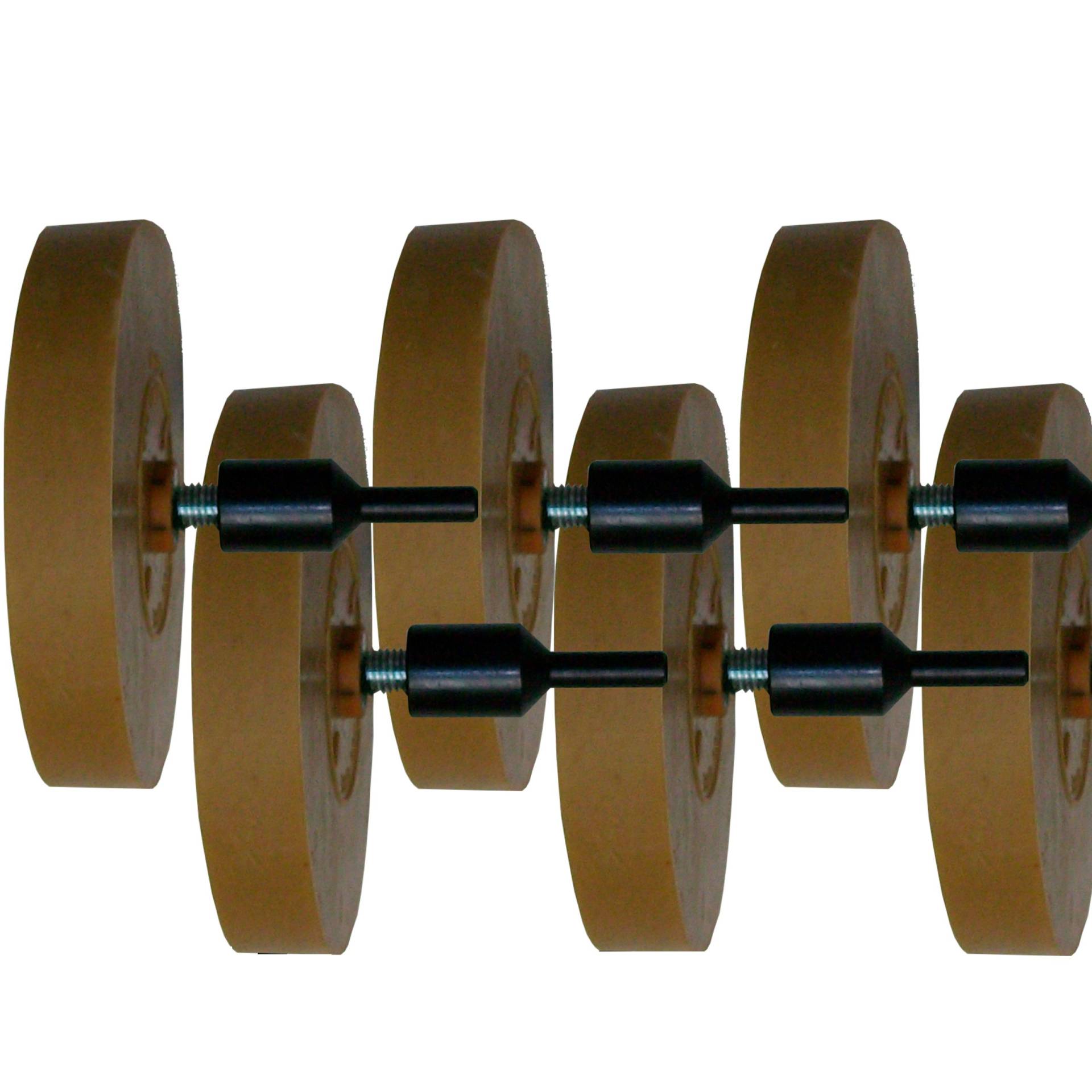 Lackierzubehör 6 Zierstreifen Radierer Folienradierer mit Adapter 88mm von Lackierzubehör
