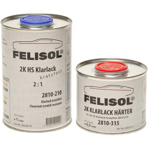 Lackpoint 1,5 Liter Set 2K HS Felisol Klarlack für Wasserbasislack Autolack Lackpoint 1,5 Liter Set 2K HS Felisol Klarlack für Wasserbasislack Autolack von Lackpoint