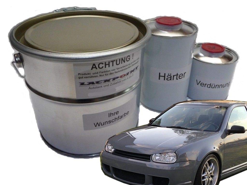 Lackpoint 1,75 Liter Set 2K Autolack für VW Farbe LY7C Y7C Nardograu Trendlack von Lackpoint