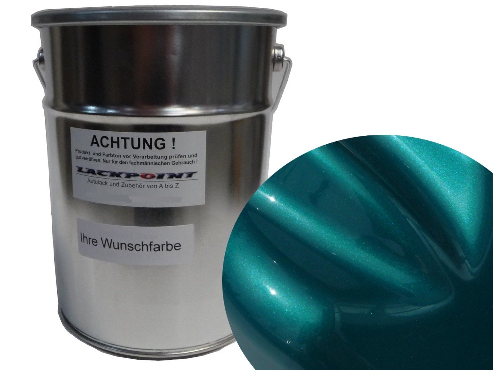 Lackpoint 1 Liter Spritzfertig Wasserbasislack Candy Türkis Metallic Autolack Lackpoint 1 Liter Spritzfertig Wasserbasislack Candy Türkis Metallic Autolack von Lackpoint
