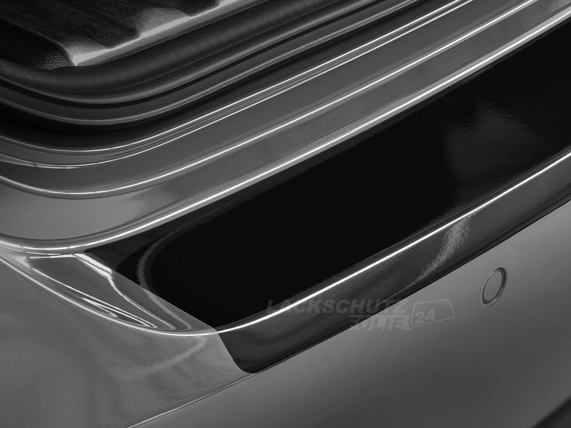 LSF24 - Ladekantenschutzfolie - Schwarz Glatt Hochglänzend für Mercedes-Benz Vito Typ W447, ab BJ 10/2014 von Lackschutzfolie24