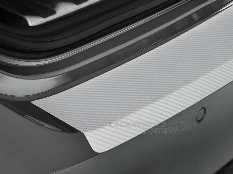 LSF24 - Ladekantenschutzfolie - Silber Carbon-Optik Matt passend für Chrysler PT Cruiser BJ 2000-2006 von Lackschutzfolie24