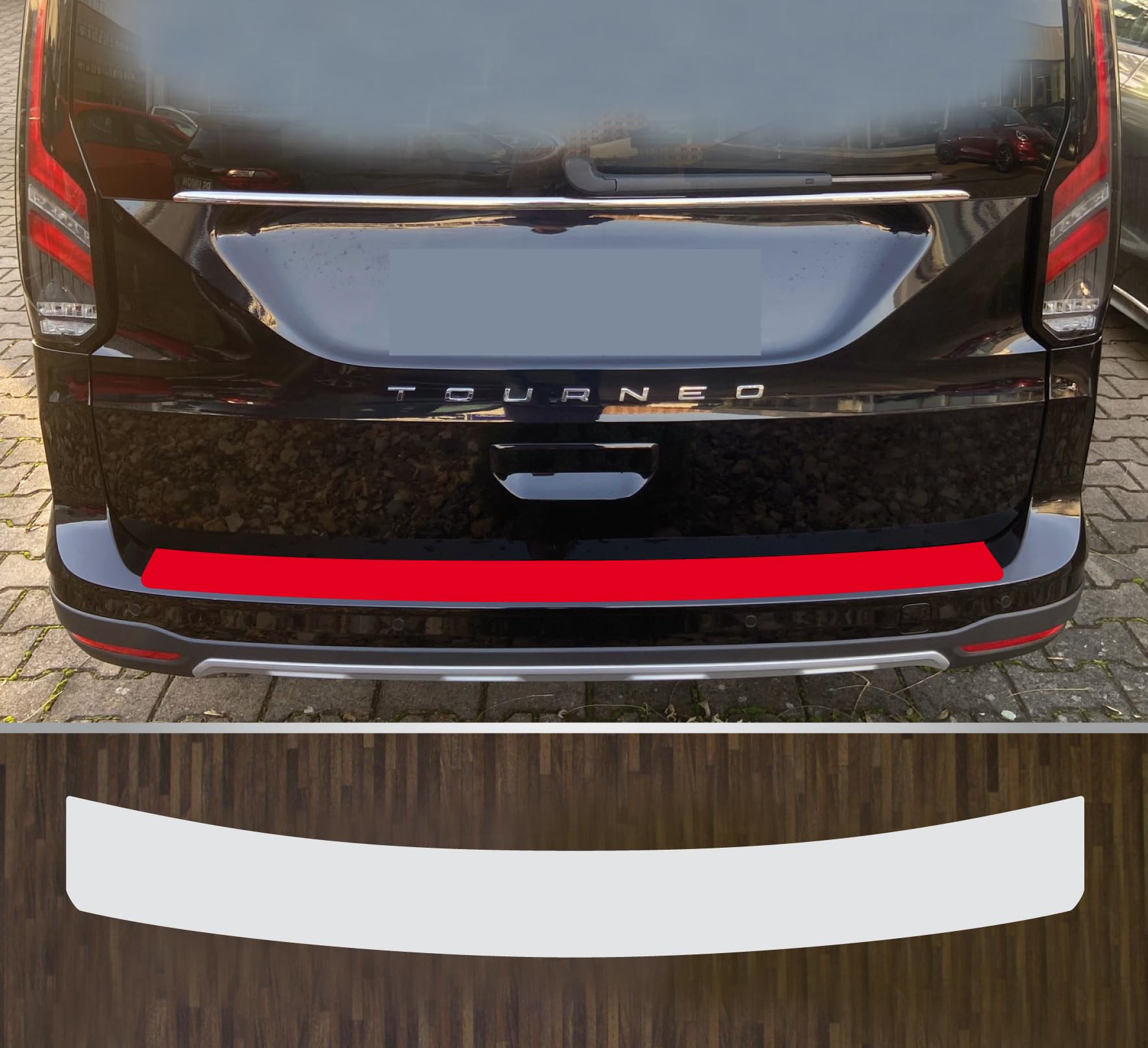 kompatibel mit Ford Tourneo Tourneo Connect ab 2022 Lackschutzfolie Ladekantenschutz transparent kompatibel mit Ford Tourneo Tourneo Connect ab 2022 Lackschutzfolie Ladekantenschutz transparent von Lackschutzfolien-Stolze