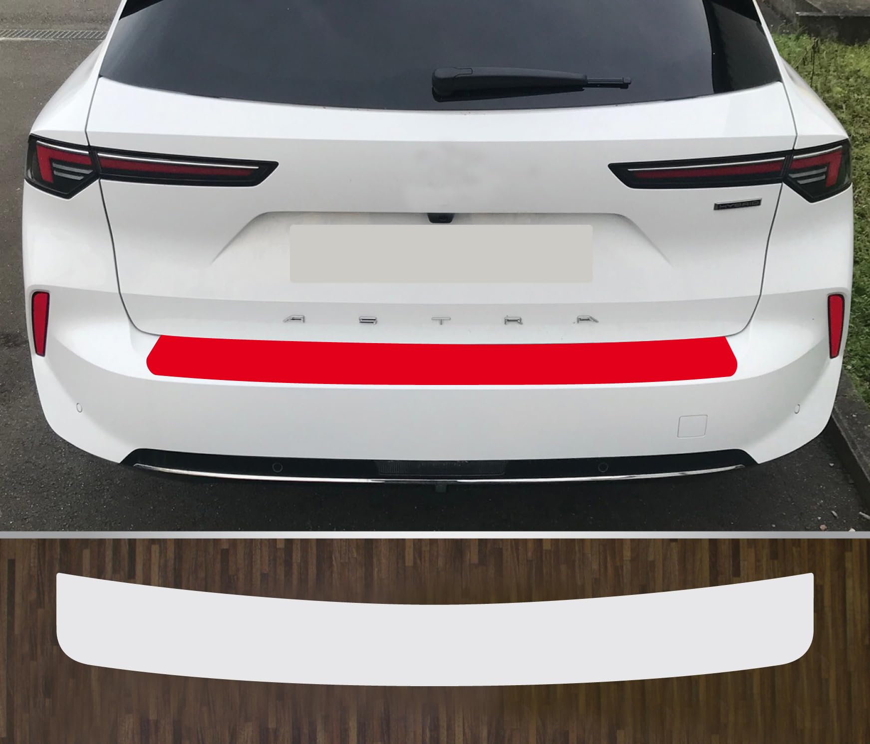 kompatibel mit Opel Astra L ST SportsTourer ab 2022 passgenaue Lackschutzfolie Ladekantenschutz transparent kompatibel mit Opel Astra L ST SportsTourer ab 2022 passgenaue Lackschutzfolie Ladekantenschutz transparent von Lackschutzfolien-Stolze