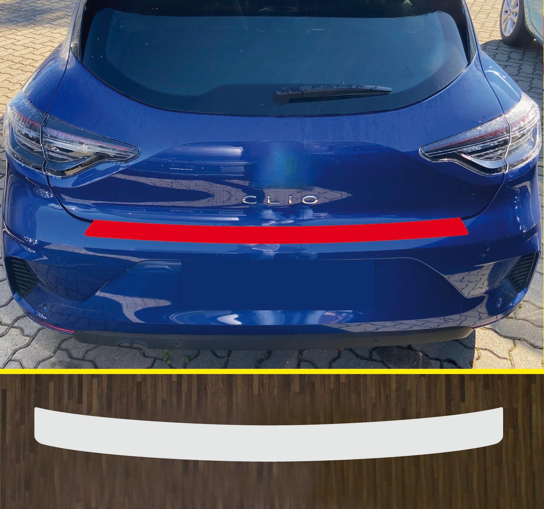 kompatibel mit Renault Clio 5 Facelift ab 2023 passgenaue Lackschutzfolie Ladekantenschutz transparent kompatibel mit Renault Clio 5 Facelift ab 2023 passgenaue Lackschutzfolie Ladekantenschutz transparent von Lackschutzfolien-Stolze