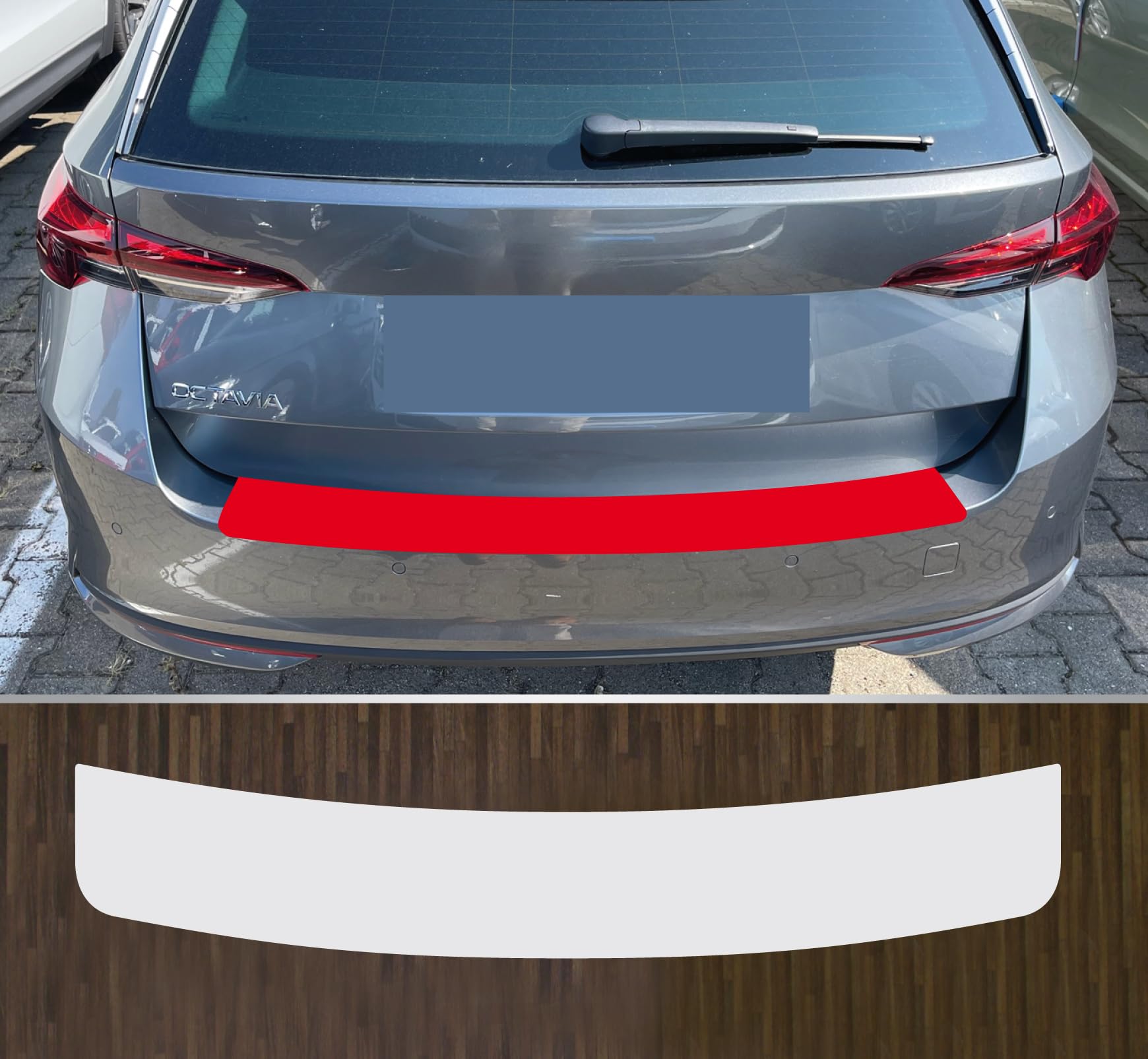 kompatibel mit Skoda Octavia 4 Kombi Facelift ab 2024 passgenaue Lackschutzfolie Ladekantenschutz transparent kompatibel mit Skoda Octavia 4 Kombi Facelift ab 2024 passgenaue Lackschutzfolie Ladekantenschutz transparent von Lackschutzfolien-Stolze
