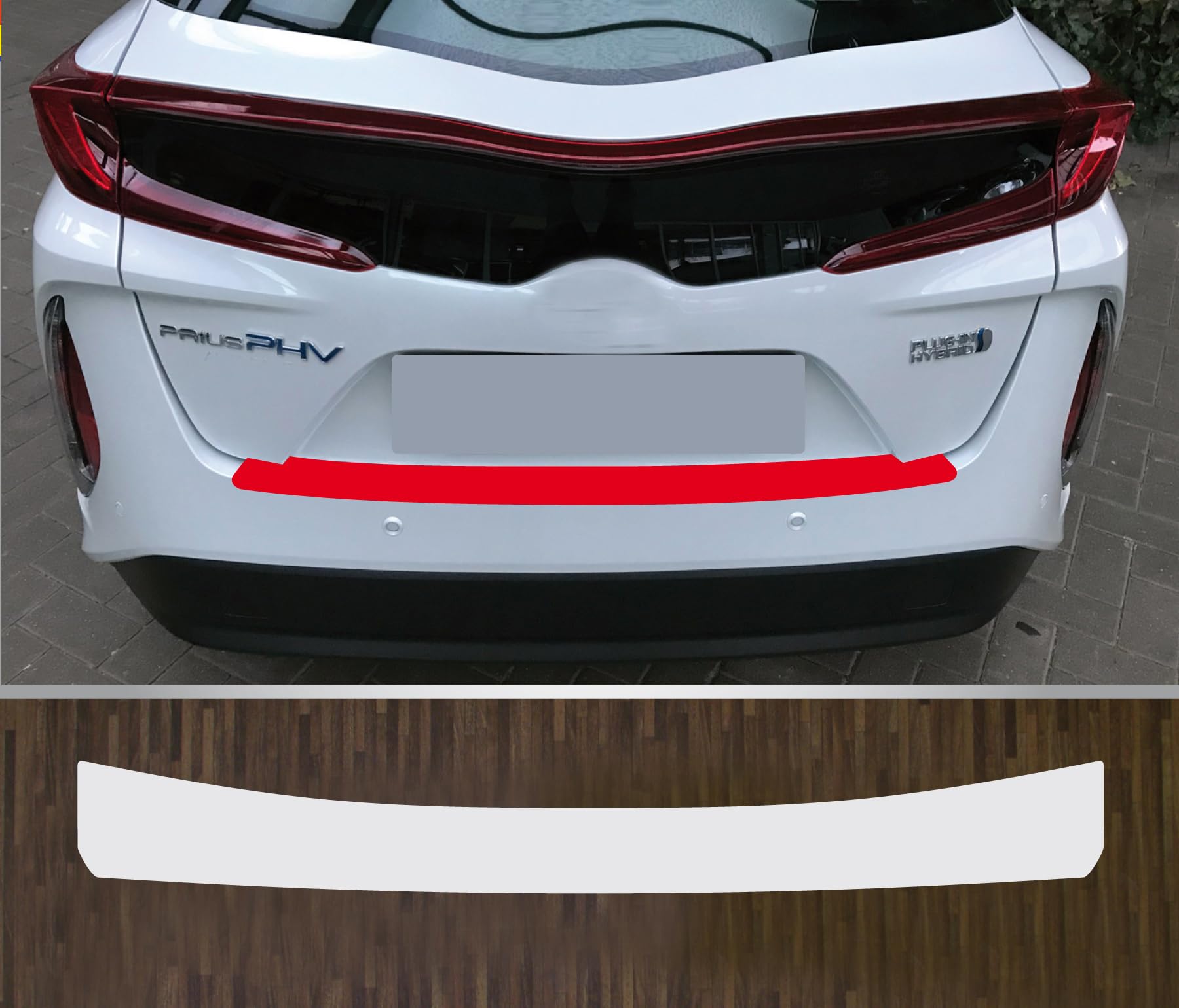 kompatibel mit Toyota Prius ab 2019 passgenaue Lackschutzfolie Ladekantenschutz transparent kompatibel mit Toyota Prius ab 2019 passgenaue Lackschutzfolie Ladekantenschutz transparent von Lackschutzfolien-Stolze