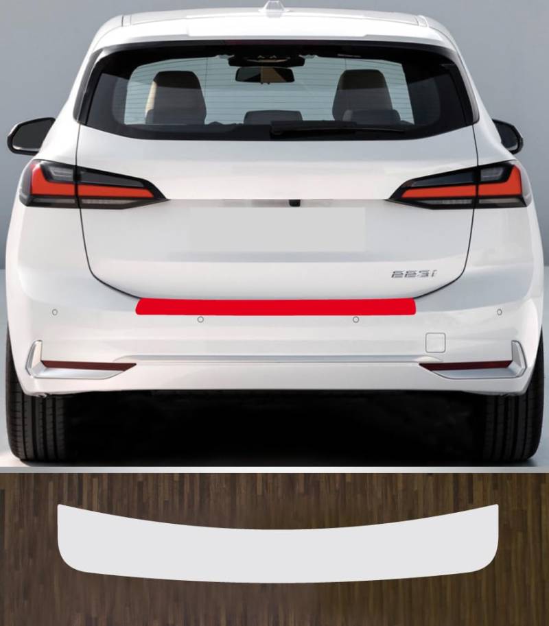 kompatibel mit BMW 2er Active Tourer ab 2022 Lackschutzfolie Ladekantenschutz transparent von Lackschutzfolien-Stolze