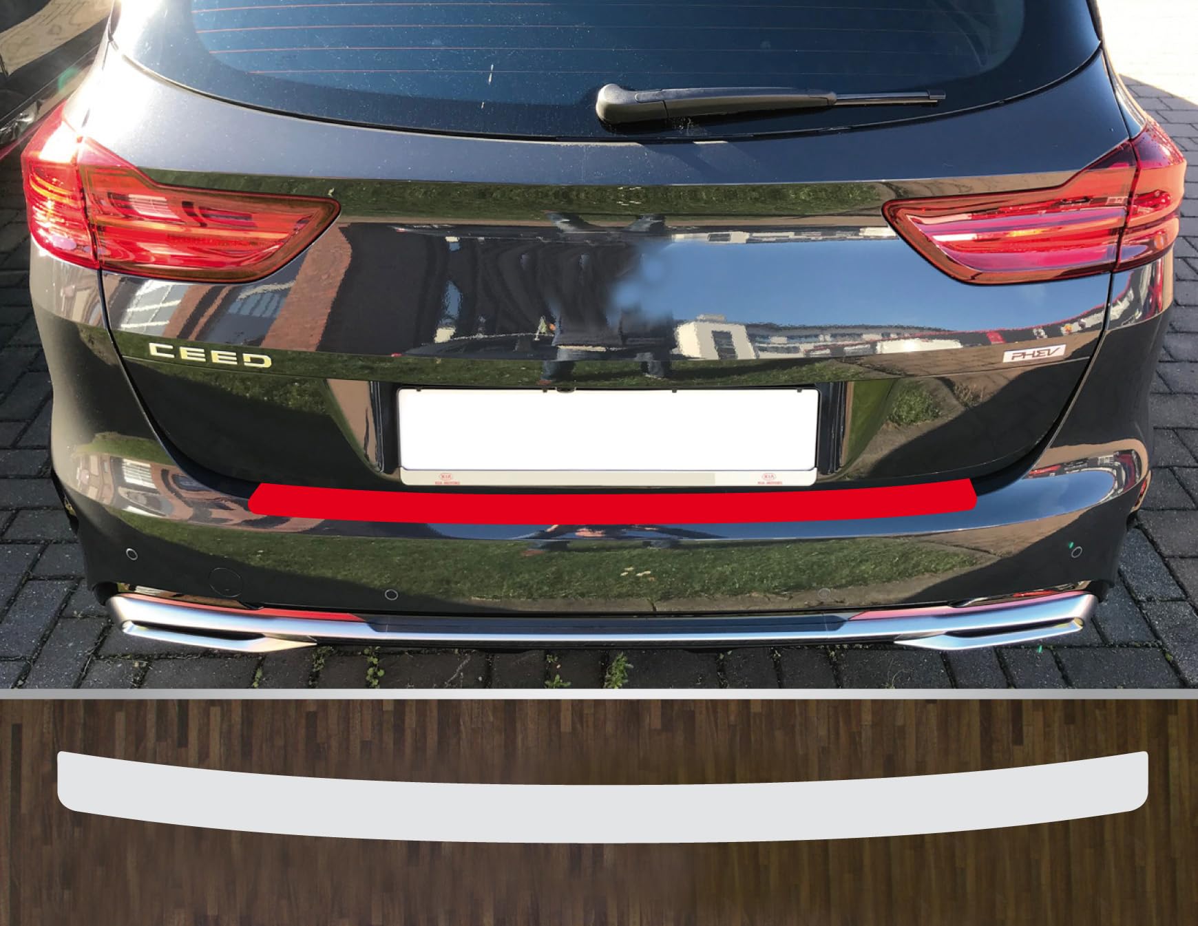 passgenau kompatibel mit KIA Ceed SW ab 2021 Lackschutzfolie Ladekantenschutz transparent passgenau kompatibel mit KIA Ceed SW ab 2021 Lackschutzfolie Ladekantenschutz transparent von Lackschutzfolien-Stolze