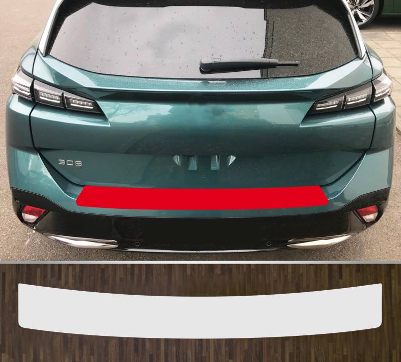 kompatibel mit Peugeot 308 SW ab 2022 Lackschutzfolie Ladekantenschutz transparent von Lackschutzfolien-Stolze