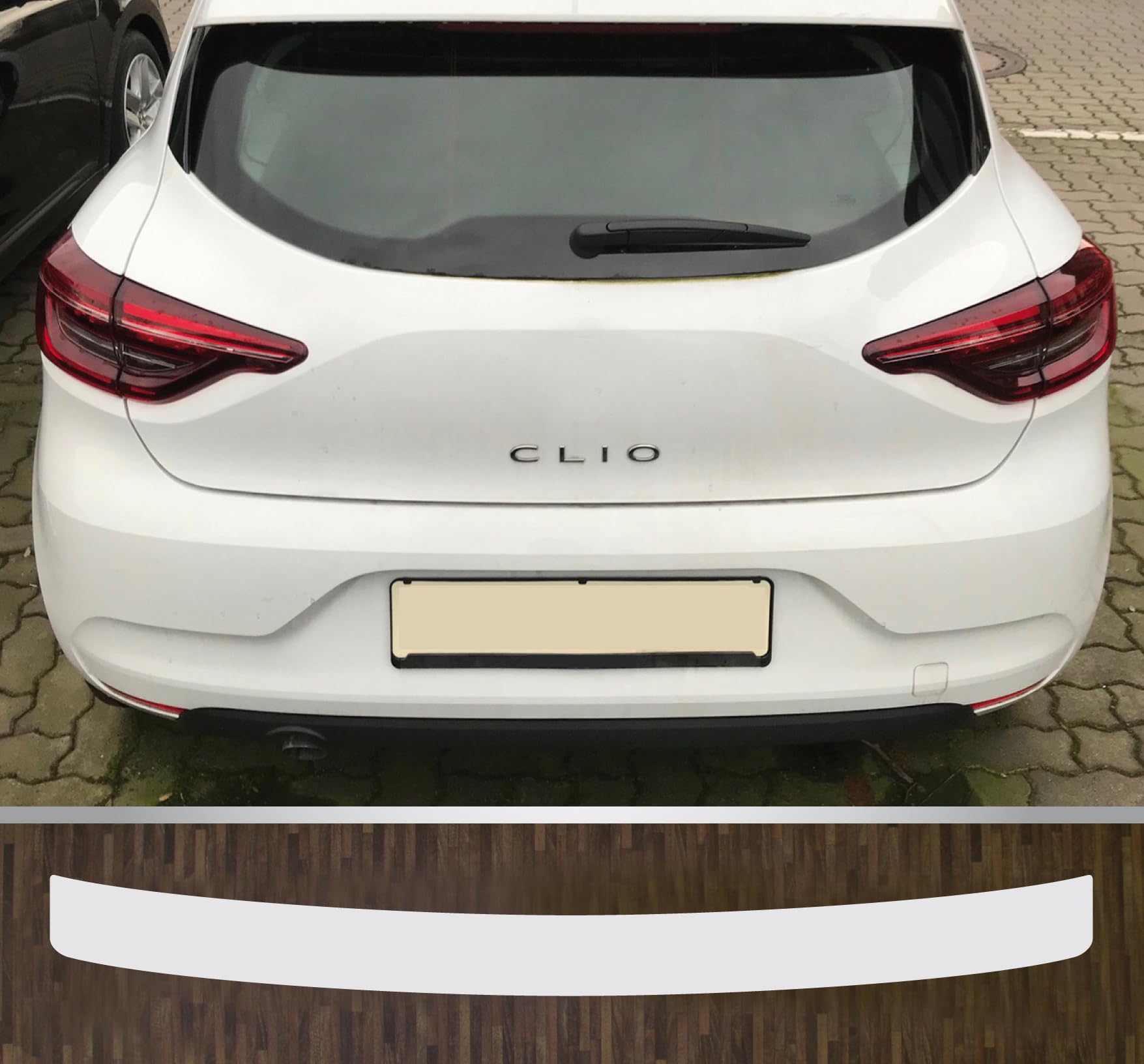 kompatibel mit Renault Clio 5 ab 2019 Lackschutzfolie Ladekantenschutz transparent kompatibel mit Renault Clio 5 ab 2019 Lackschutzfolie Ladekantenschutz transparent von Lackschutzfolien-Stolze