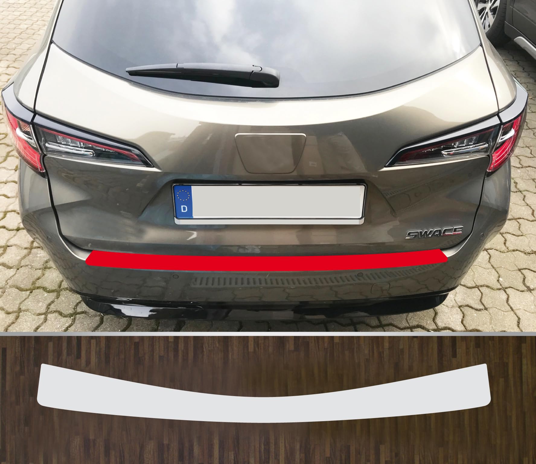 kompatibel mit Suzuki Swace ab 2020 Lackschutzfolie Ladekantenschutz transparent kompatibel mit Suzuki Swace ab 2020 Lackschutzfolie Ladekantenschutz transparent von Lackschutzfolien-Stolze
