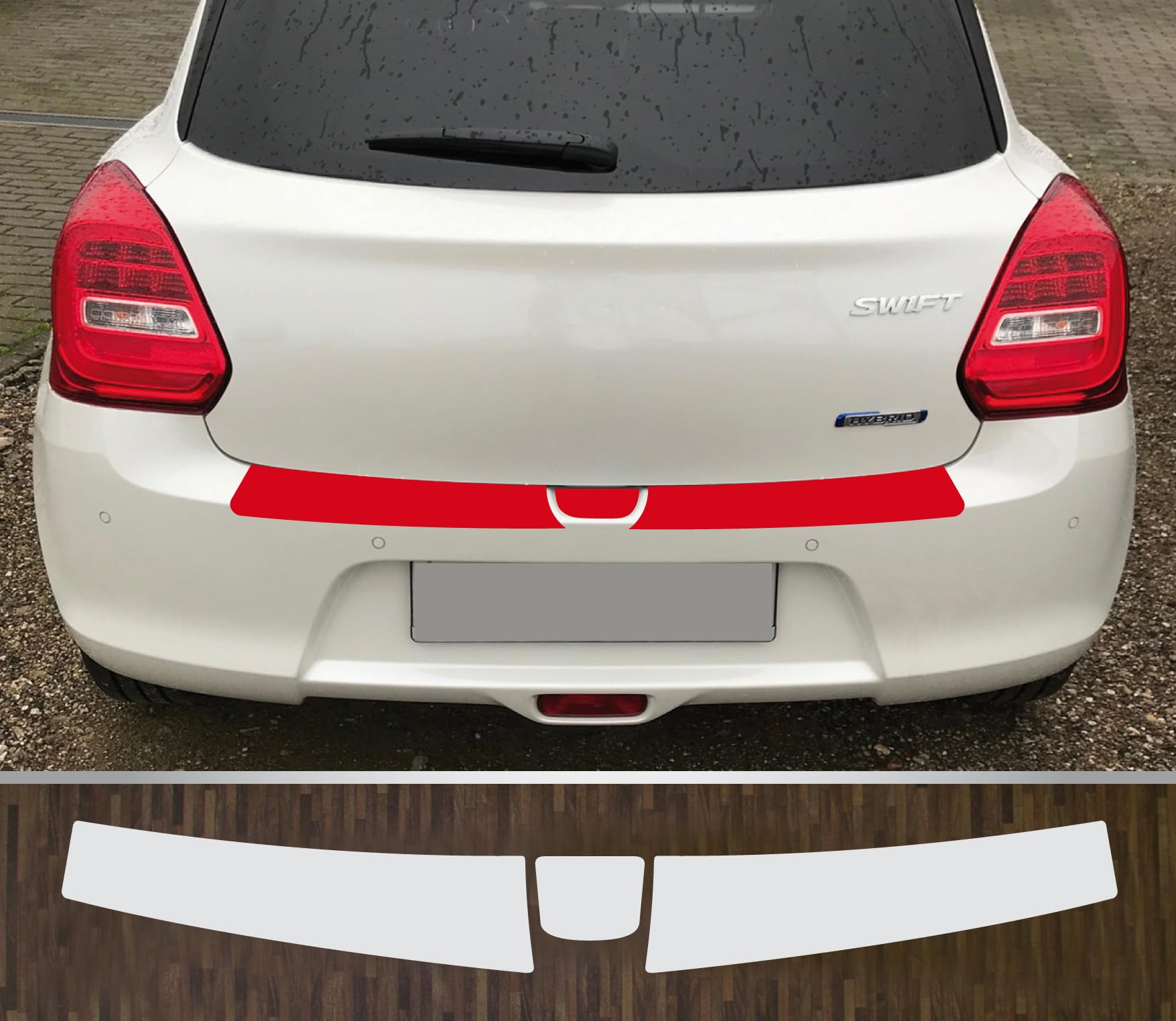 kompatibel mit Suzuki Swift ab 2020 Lackschutzfolie Ladekantenschutz transparent kompatibel mit Suzuki Swift ab 2020 Lackschutzfolie Ladekantenschutz transparent von Lackschutzfolien-Stolze