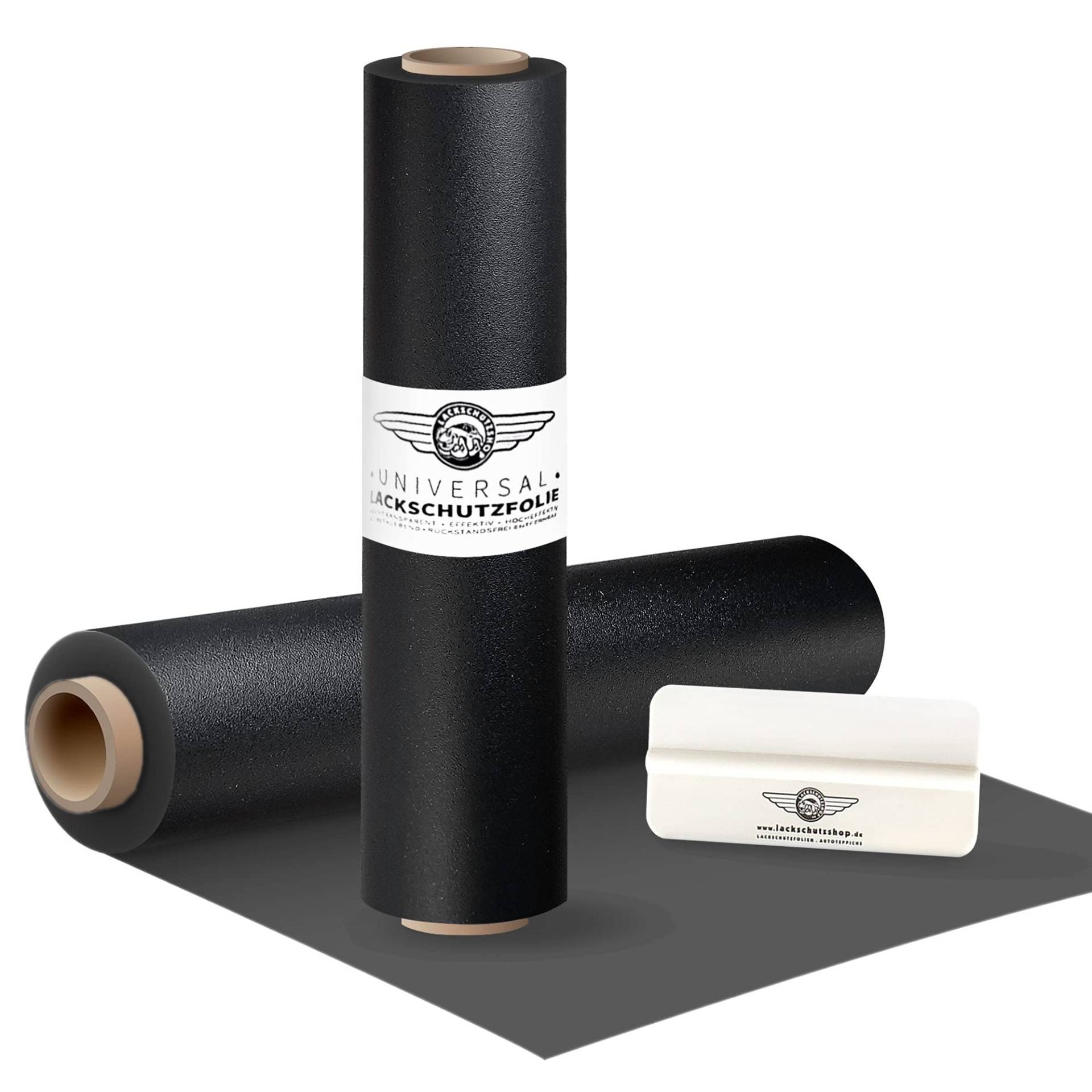 LACKSCHUTZSHOP Lackschutz-Folie - Selbstklebende Schutz-Folie für Auto, Fahrrad, Motorrad u. v. m. - Klebefolie - Matt-Schwarz - 100 x 1000 mm - 150µm LACKSCHUTZSHOP Lackschutz-Folie - Selbstklebende Schutz-Folie für Auto, Fahrrad, Motorrad u. v. m. - Klebefolie - Matt-Schwarz - 100 x 1000 mm - 150µm von LACKSCHUTZSHOP