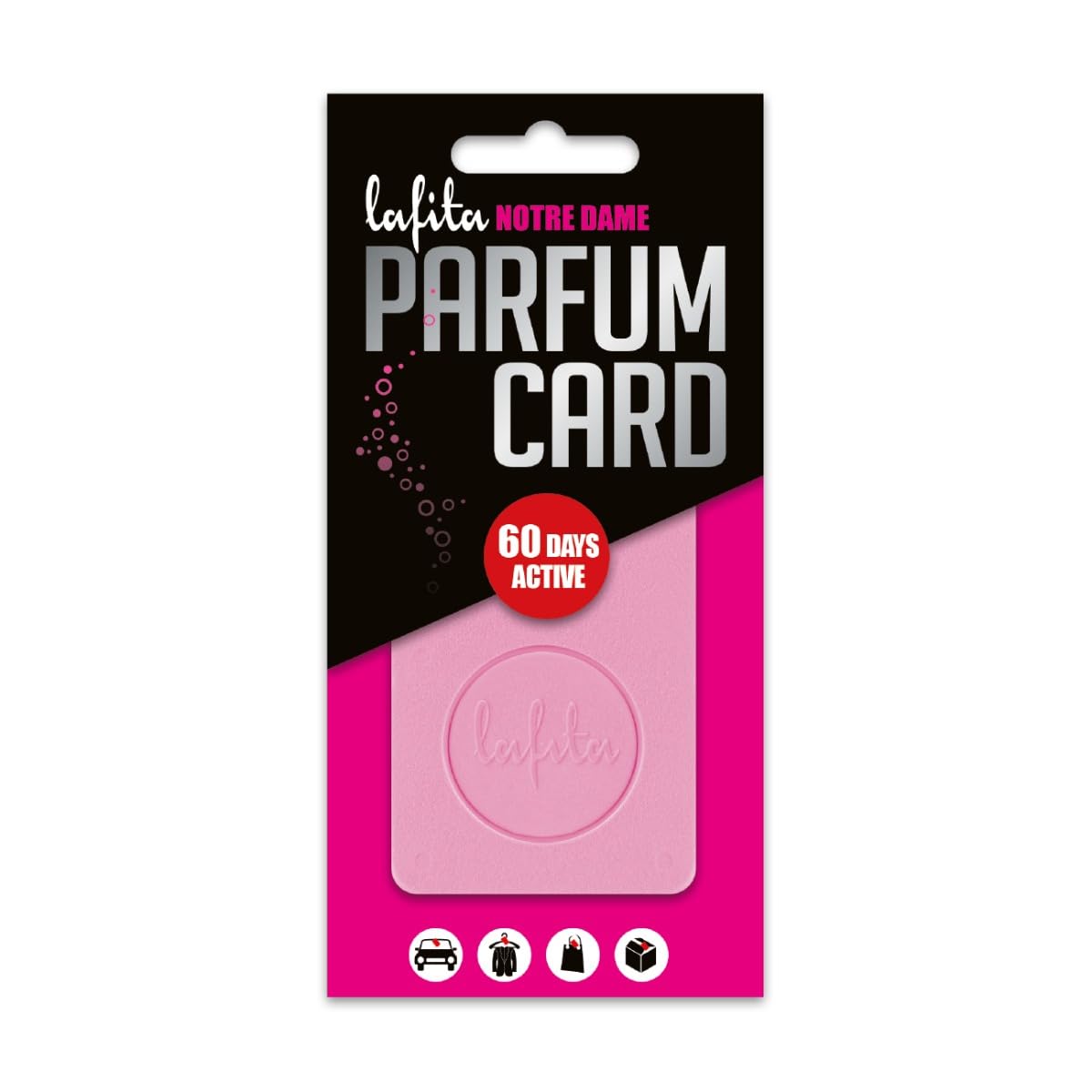 Lafita hochwertige Parfüm Card Notra Dame Lufterfrischer Raumduft für Auto Wohnung Schrank von Lafita
