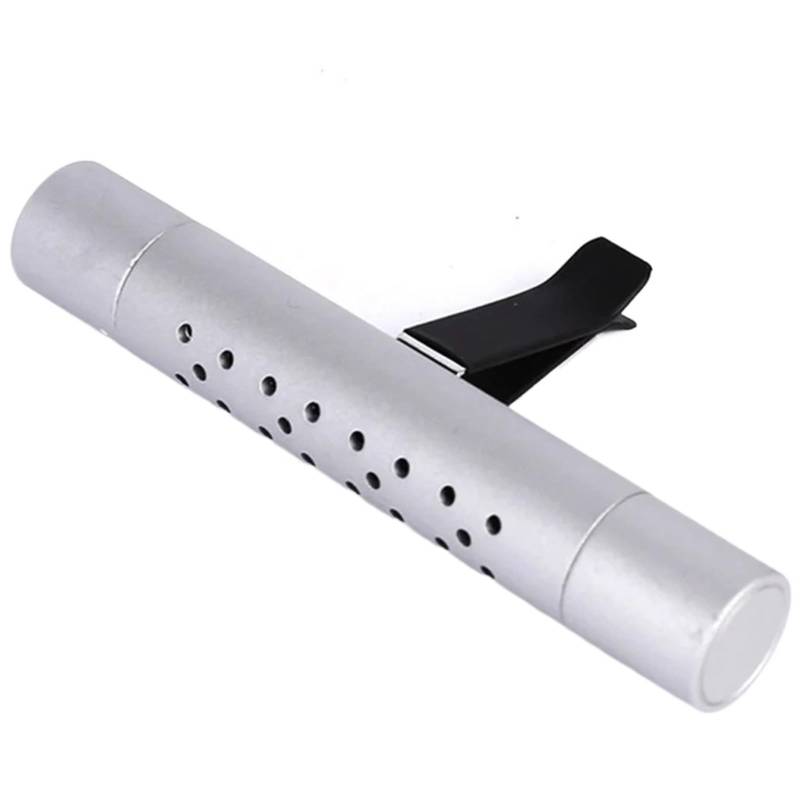 Auto Air Vent Parfüm Auto Lufterfrischer Aroma Geruch Aroma Auto Parfüm(Silver) von LaiYN