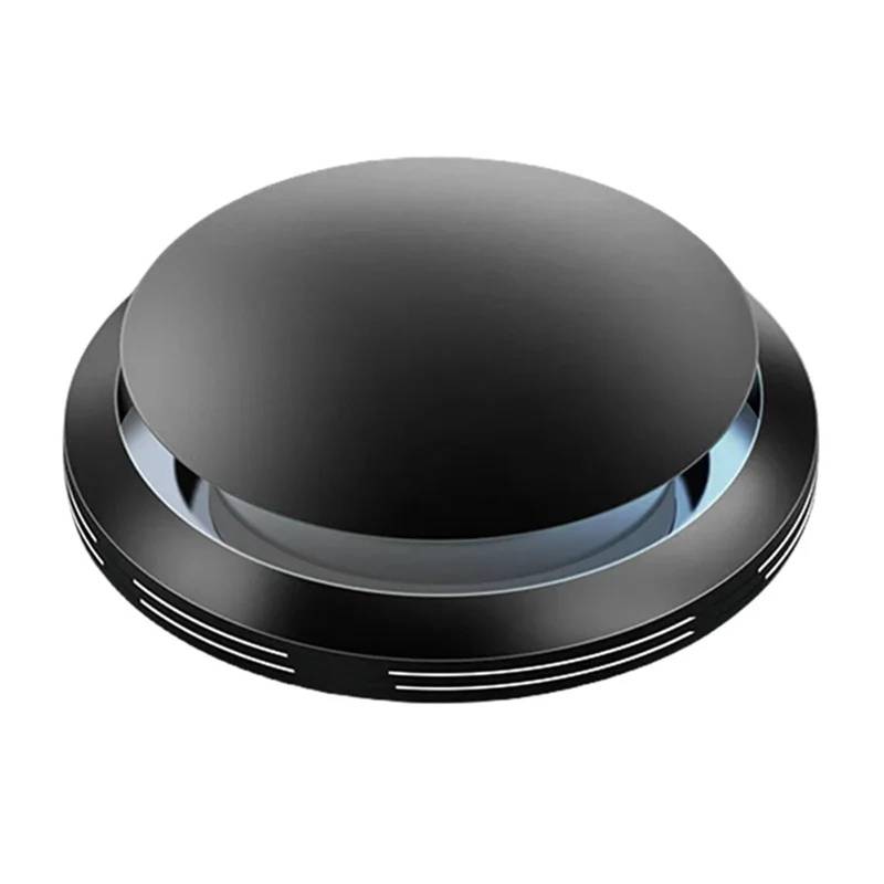 Auto Metall Lufterfrischer Solide Parfüm Rotierenden Aromatherapie Decor(Black) von LaiYN