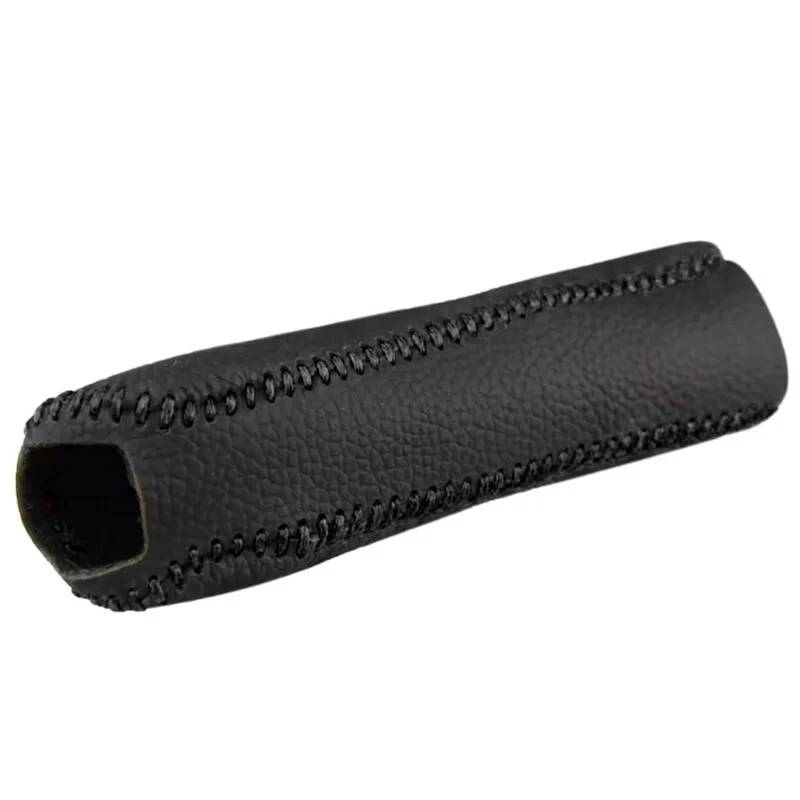 Leder-Handbremsenabdeckung, Auto-Handbremsenabdeckung, Auto-Innenraum-Schutzabdeckung, kompatibel mit Ho&nda* Volks&wagen*(Shou Sha Tao Black) von LaiYN