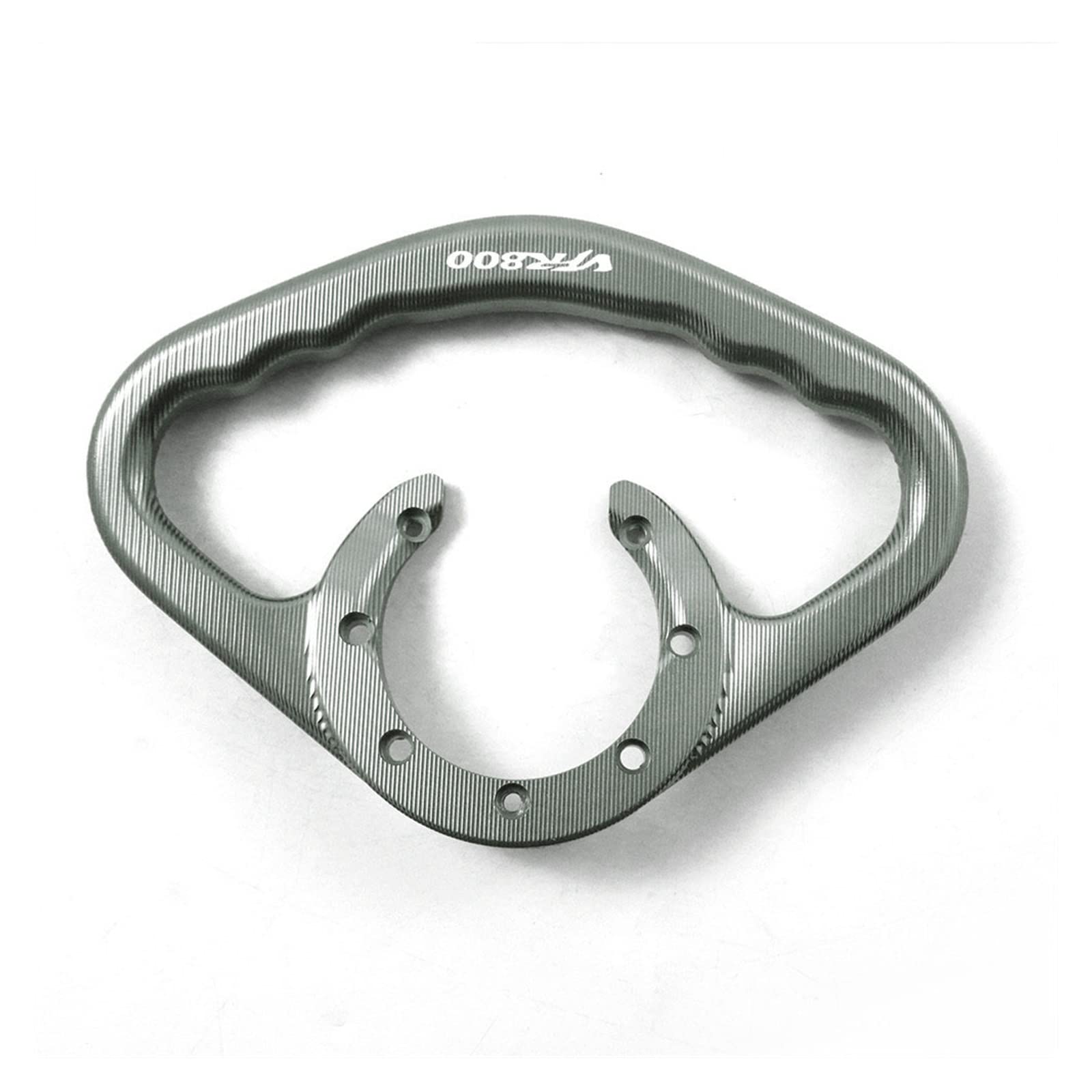 Laiteanqi Compatible with Hon da VFR800 VFR 800 VFR800/F All Years Universal Motorrad Beifahrer Handgriffe Tank Grab Griff Bar Armlehne Beifahrer Haltegriff(Titanium) von Laiteanqi