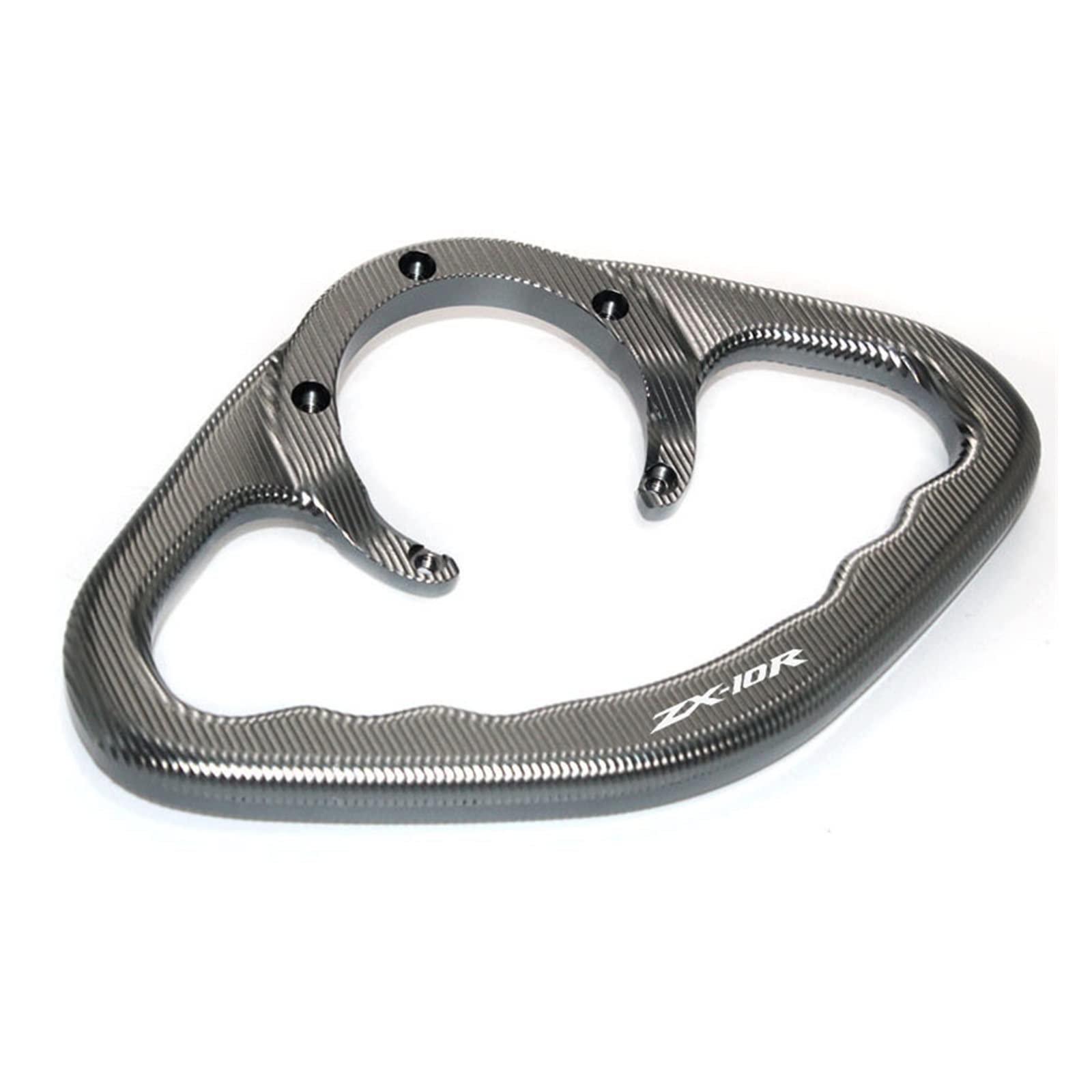 Laiteanqi Compatible with Kawasa Ki NIN JA ZX-10R ZX10R ZX 10R 2004-2021 CNC Motorrad Passagier Handgriffe Handgriff Tank Grab Bar Griffe Armres Beifahrer Haltegriff(Titanium) von Laiteanqi