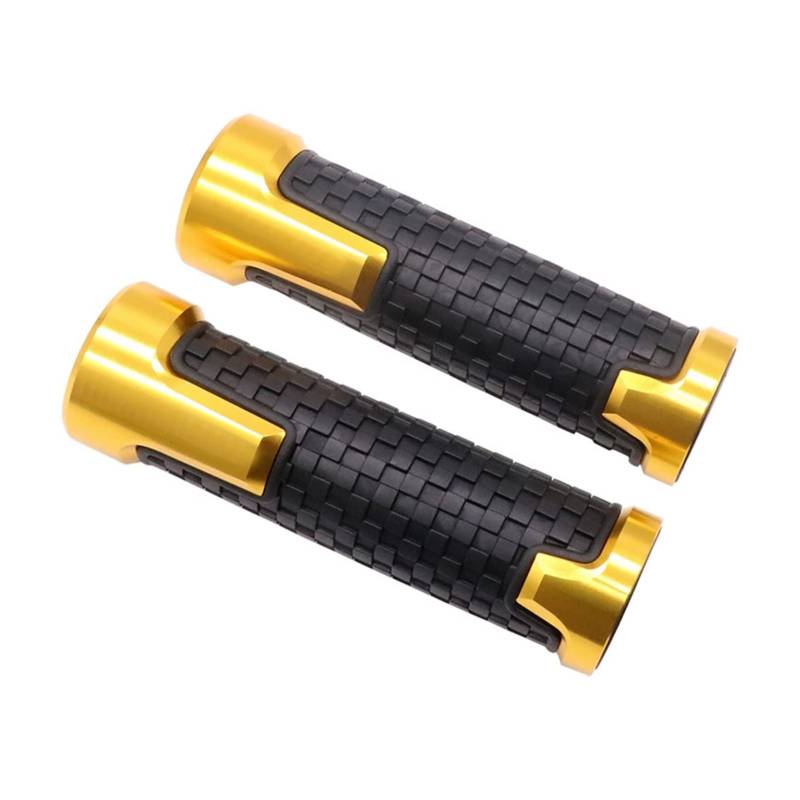 Laiteanqi Compatible with Ya ma ha FZ1N FZ1 FAZ ER FZ-1N 2001-2015 Motorrad Lenkergriff Lenker Motorradgriffe Schutzblech Protector(Gold) von Laiteanqi