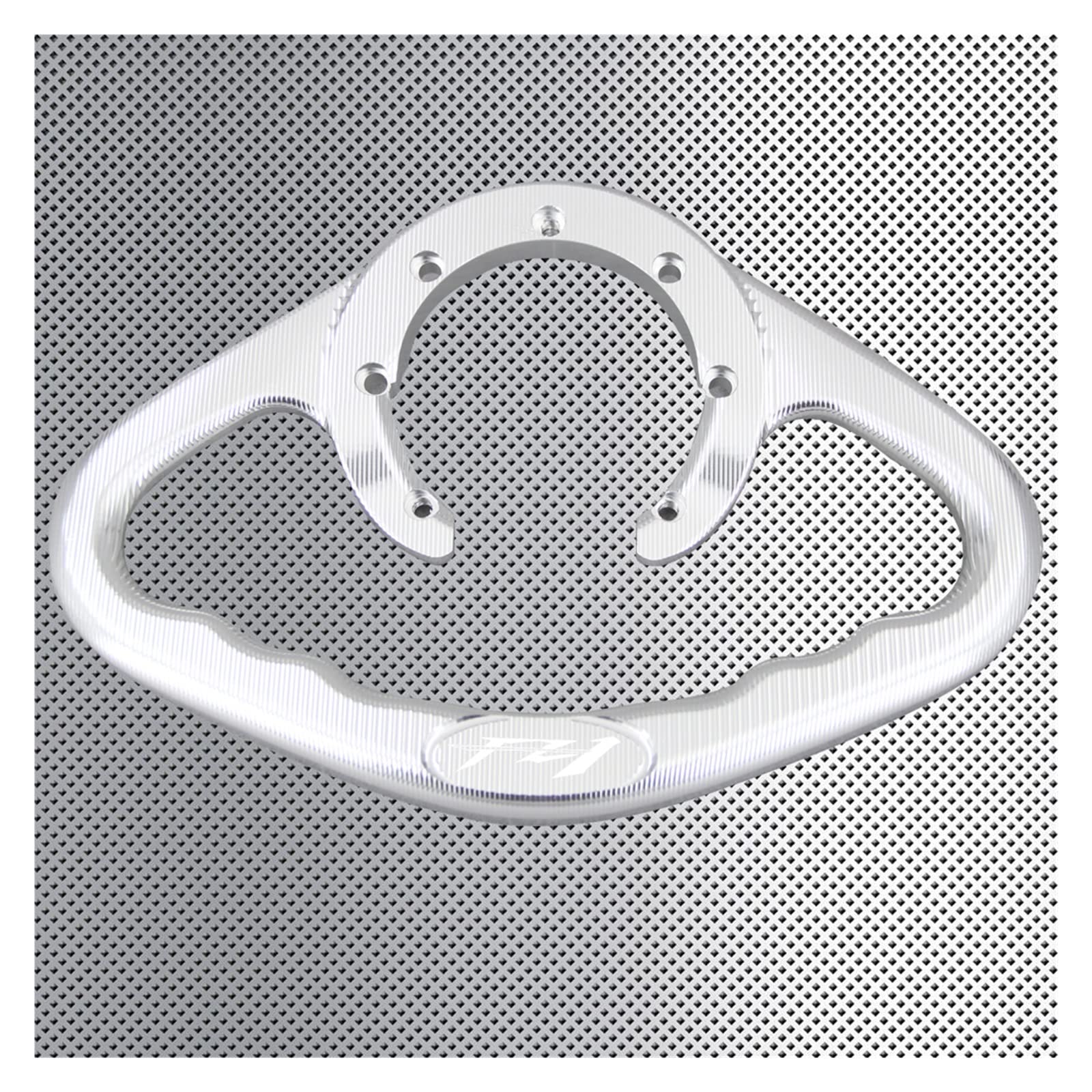 Laiteanqi Compatible with Yama ha FZ1 2001-2016, FZ1/FZ 1 FA ZER 2006-2015 CNC Motorrad Beifahrer Greif Handgriff Handgriff Tank Armlehne Beifahrer Haltegriff(Silver 2) von Laiteanqi