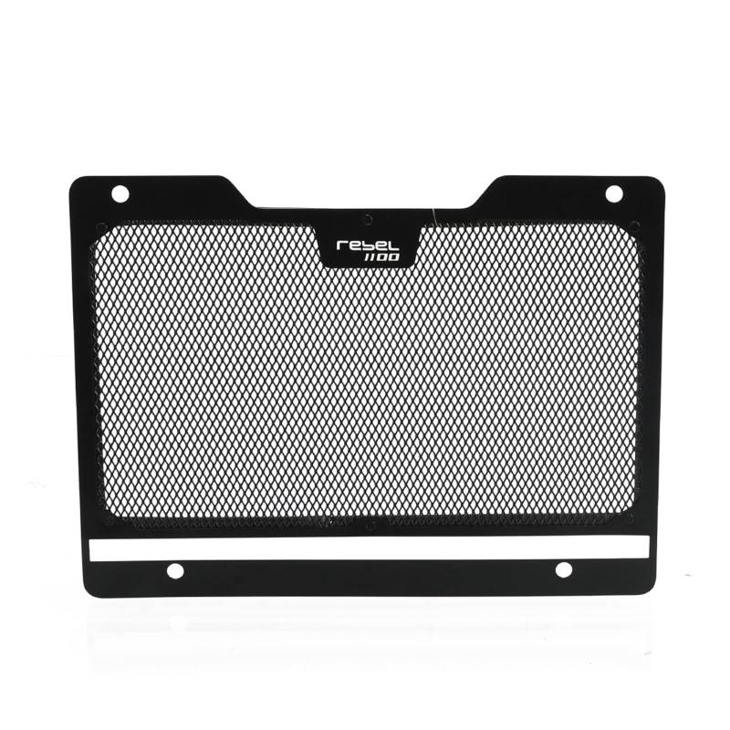 Laiteanqi Motorrad Kühlergrillabdeckung Compatible with Hon Da Rebel 1100 Rebel 1100 CMX1100 CM1100 cm CMX1100 2020 2021 2022 2023 Motorrad Kühlergrill Schutz Schutz Abdeckung(Black3) von Laiteanqi