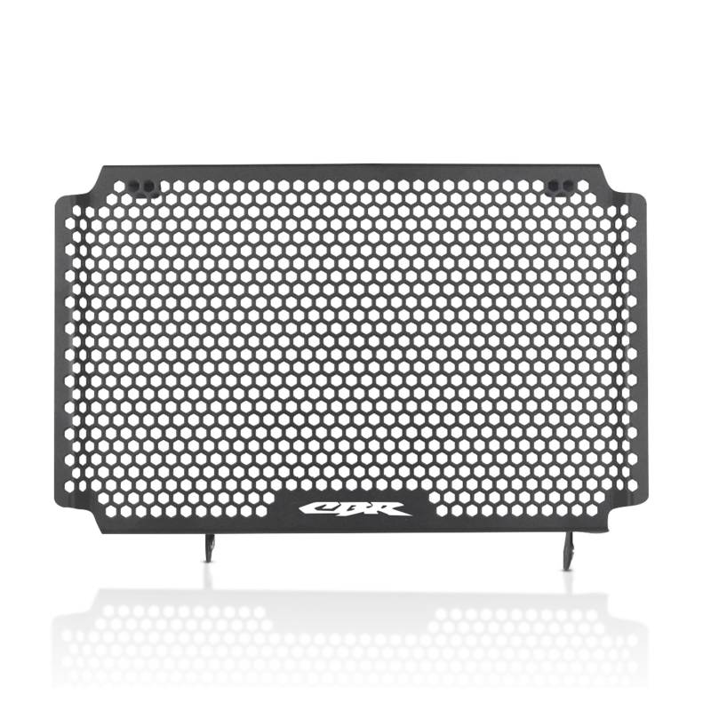 Laiteanqi Motorrad Kühlergrillabdeckung Motorrad Kühlergrill Schutz Grill Abdeckung Schutz Compatible with Hon Da CBR500R CBR 500R CBR 500 R 2013-2018 2019-2023(Black2) von Laiteanqi