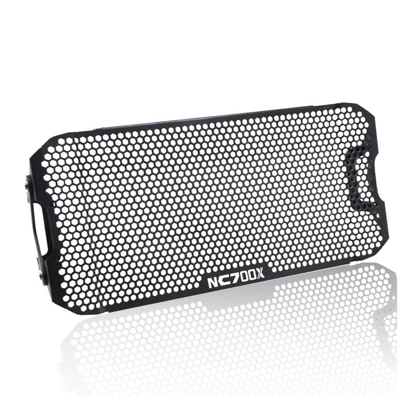 Laiteanqi Motorrad Kühlergrillabdeckung Motorrad NC 750 X/S NC 700 N/X Kühlergrill Schutz Schutz Abdeckung Compatible with Hon Da NC750S NC750X 2013-2021 NC700X NC700N 2011-2016(Black5) von Laiteanqi