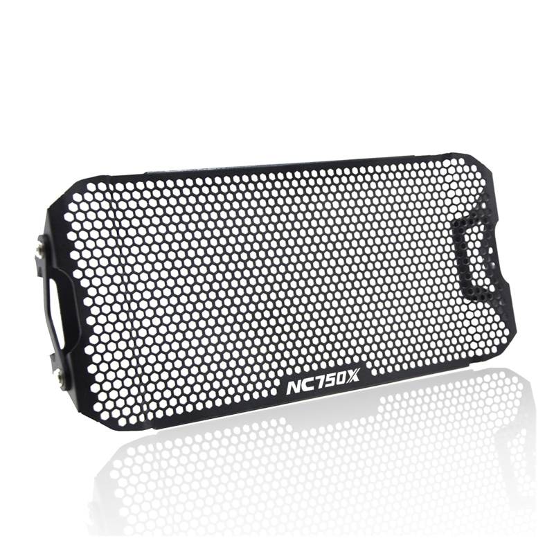 Laiteanqi Motorrad Kühlergrillabdeckung Motorrad NC 750 X/S NC 700 N/X Kühlergrill Schutz Schutz Abdeckung Compatible with Hon Da NC750S NC750X 2013-2021 NC700X NC700N 2011-2016(Black6) von Laiteanqi