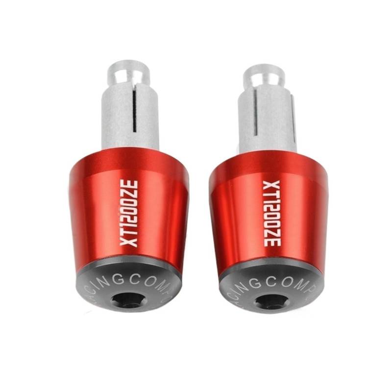 Laiteanqi Motorrad Lenkergriffe Ende Lenkerkappe Endstopfen Compatible with Ya ma ha XT1200Z / ZE Super Tenere XT1200 XT 1200 Z ZE 2010-2018 Lenkerendstopfen-Set(L) von Laiteanqi