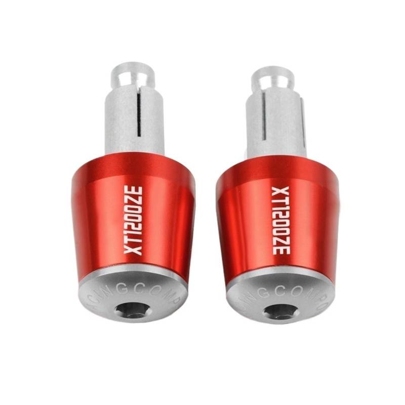 Laiteanqi Motorrad Lenkergriffe Ende Lenkerkappe Endstopfen Compatible with Ya ma ha XT1200Z / ZE Super Tenere XT1200 XT 1200 Z ZE 2010-2018 Lenkerendstopfen-Set(P) von Laiteanqi
