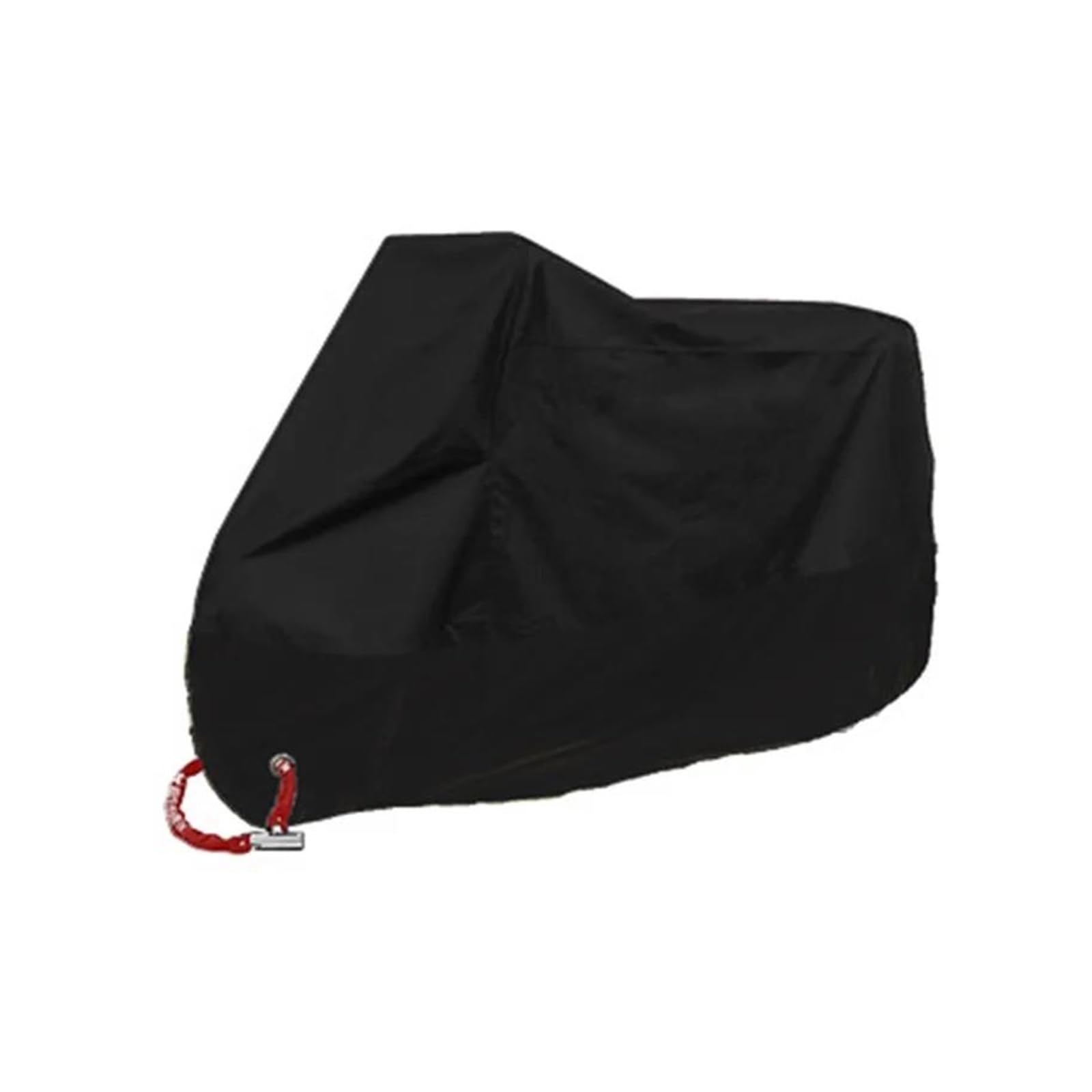 Laiteanqi Motorradabdeckung Motorradabdeckung Wasserdicht Outdoor UV Anti Regen Replacement for Hon Da CR 250 MSX 125 900 CBF 1000 CB 750 Rebel 250(4(NO Lock),XX-Large) von Laiteanqi