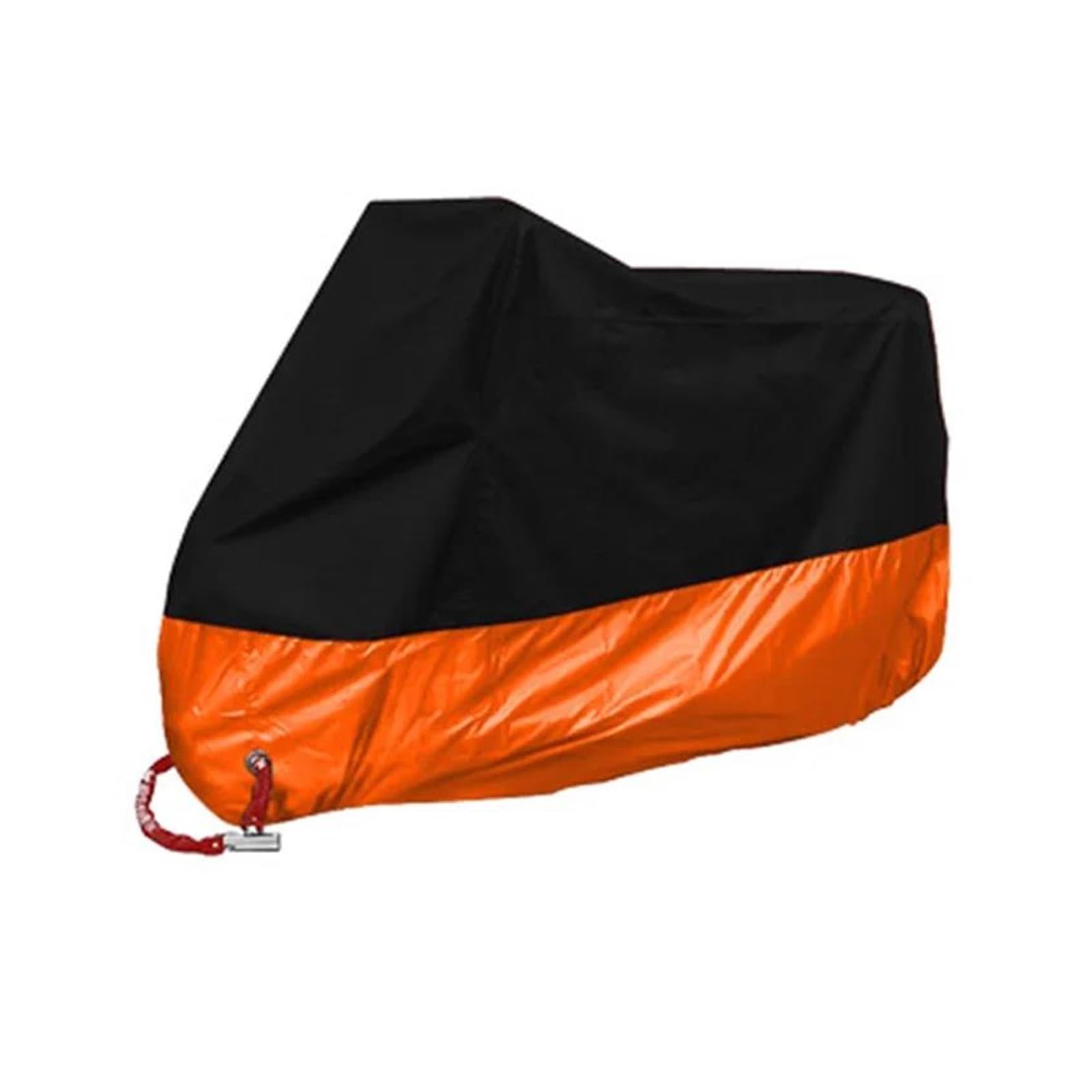 Laiteanqi Motorradabdeckung Motorradabdeckung Wasserdicht Outdoor UV Anti Regen Replacement for Ya Ma Ha VINO Xmax 125 VSTAR 650 Jog RR Tracer 900 GT MT10 Majesty 125(5(NO Lock),XX-Large) von Laiteanqi