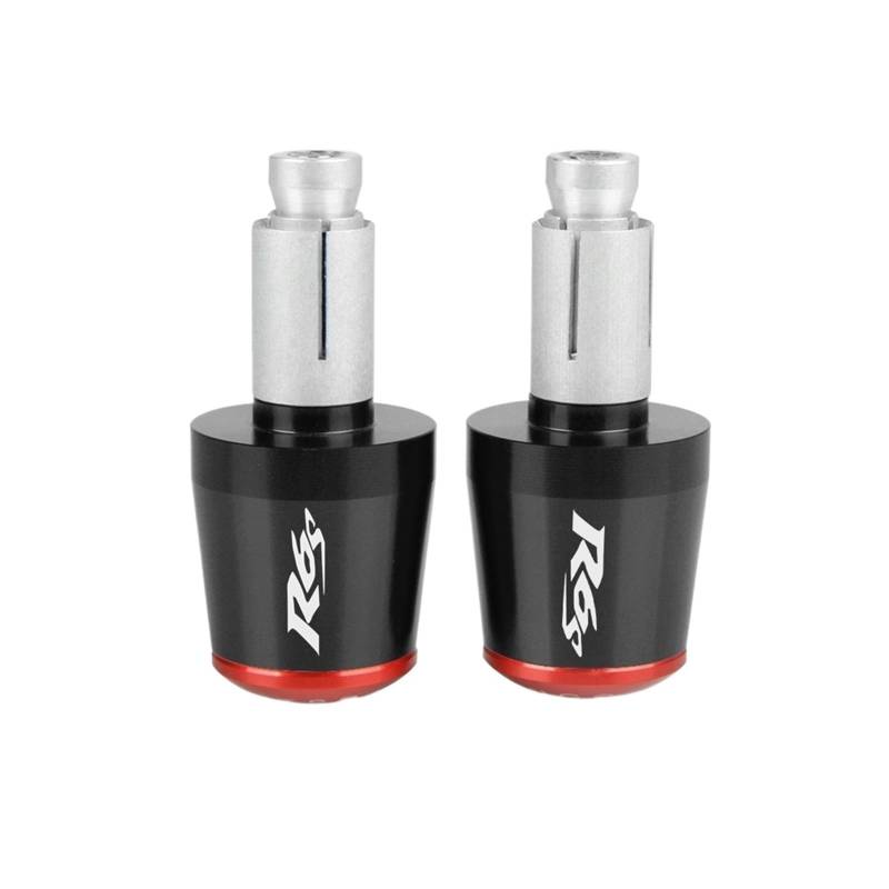 Laiteanqi Motorradzubehör Lenkergriffe Lenkerendkappe Compatible with Ya ma ha YZF R6 YZF-R6 R6S R 6S 2003 2004 2005-2008 Lenkerendstopfen-Set(A) von Laiteanqi